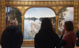 Akseli Gallen-Kallela-näyttely Suomen Kansallismuseossa